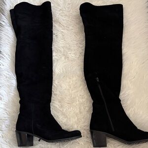 Stuart Weitzman Black Over-the-Knee Boots
